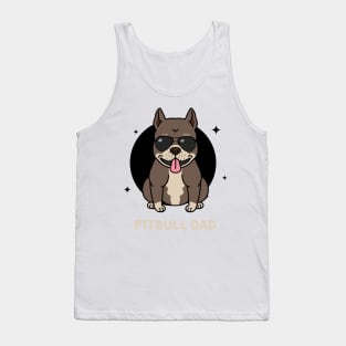 Pitbull dad Tank Top